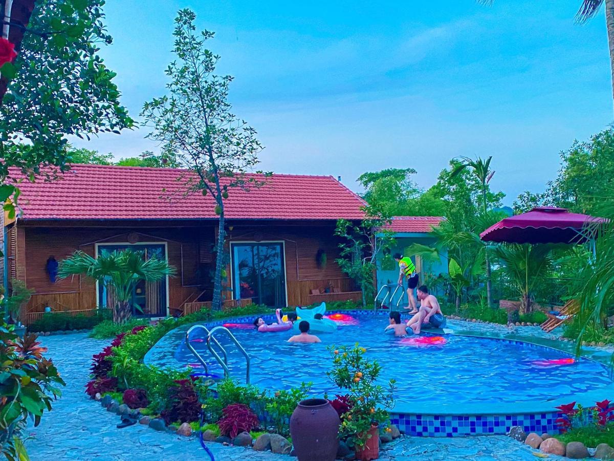 D&D Riverside Homestay Xuan Son Exterior foto